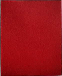 Red Heavy Duty Sandpaper Sheets